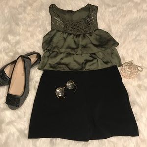 Candie’s black high waist dress shorts sz 5